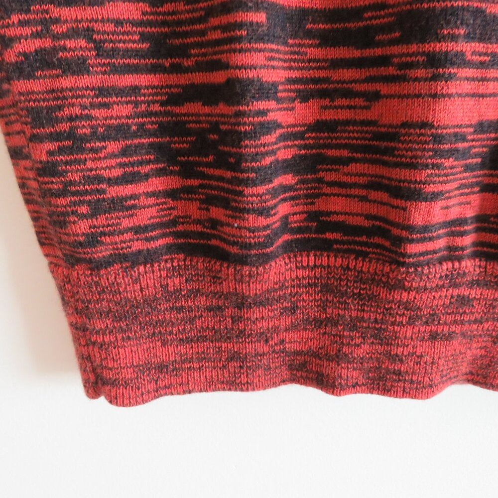 REBECCA MINKOFF Silk Cashmere Open Back Essef Sweater Dress Burnt Orange Size S - Picture 8 of 16